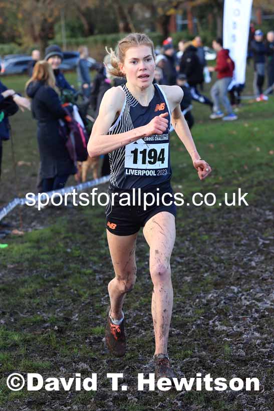 Senior Women and Under-23s, 2023 British Athletics Cross Challenge, Sefton Park, Liverpool. Photo: David T. Hewitson/Sports for All Pics